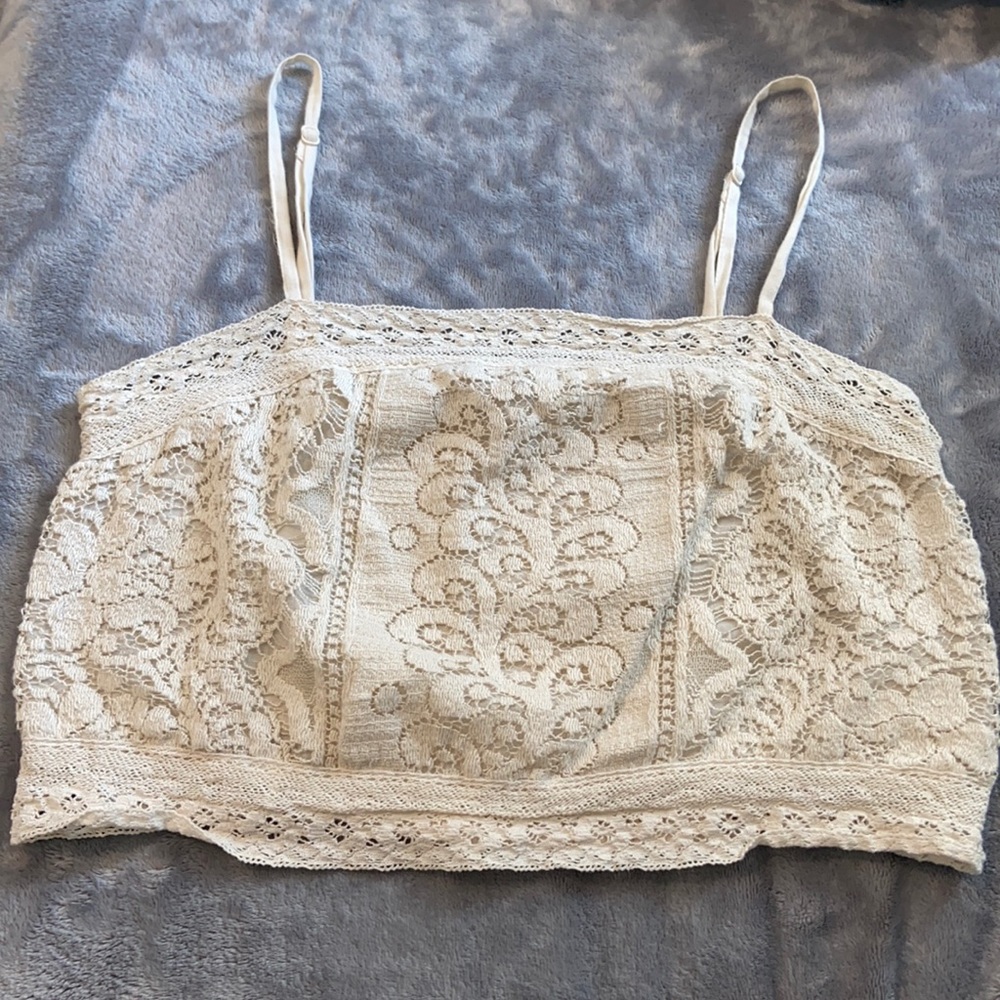 American Eagle Lace Bandeau Top